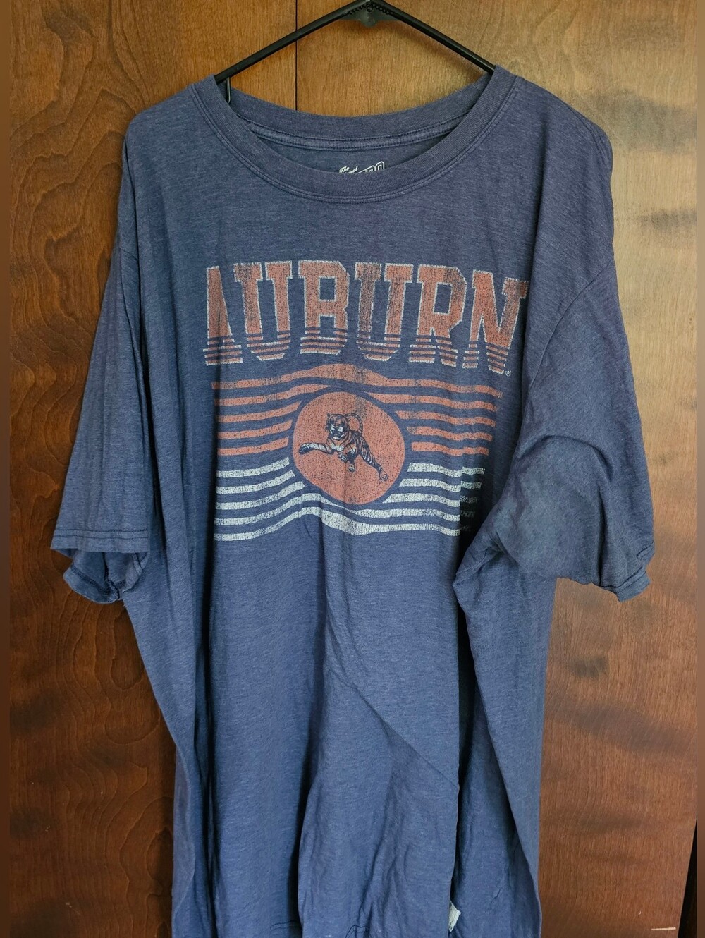 Retro Brand Men's 4XLT Auburn Tee Shirt